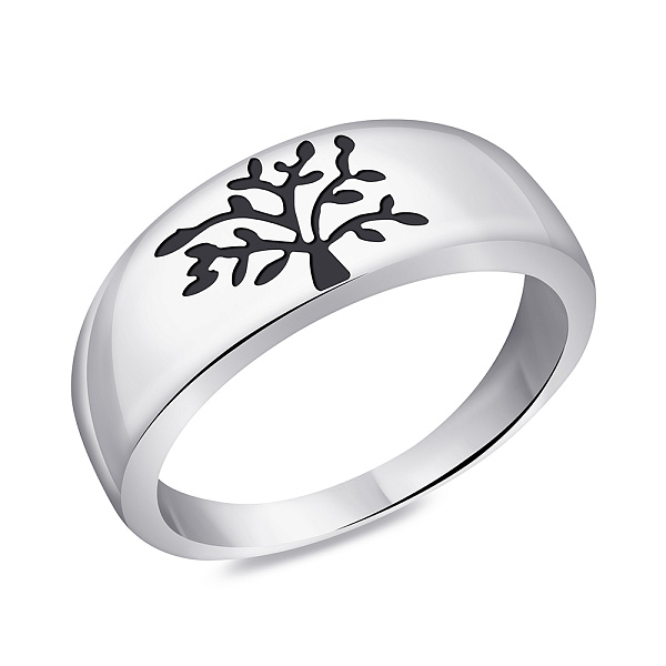 Срібна каблучка Дерево життя без каміння (арт. 7501/К2/1125-17) – зображення 1