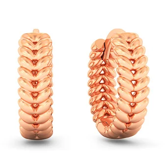 Серьги из красного золота (арт. 111265)