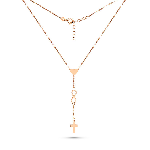 Золотое колье-галстук (арт. 352762) – изображение 2