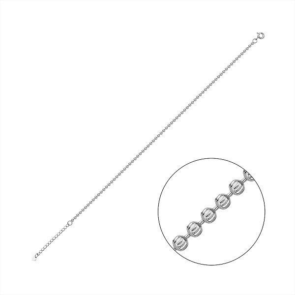 Браслет из серебра (арт. 7509/1636н) – изображение 1