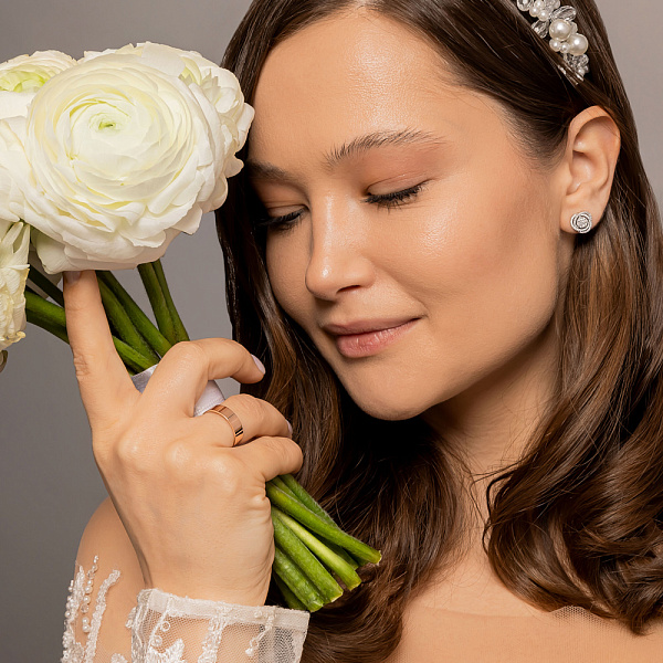 Обручка Американка золота (арт. 239180) – зображення 5