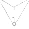Серебряное колье с фианитами (арт. 7507/2388) – изображение 3