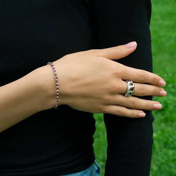 Золотой браслет Francelli (арт. 323598жф) – изображение 3