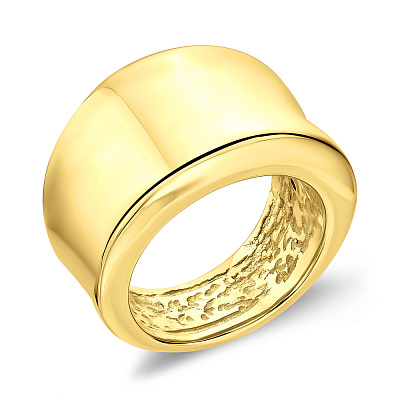 Широкое кольцо Francelli из желтого золота (арт. 155745ж)