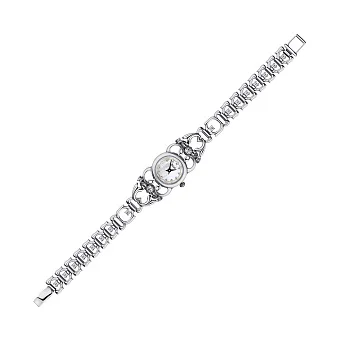 Срібний жіночий годинник з фіанітами (арт. 7926/7110021/1)