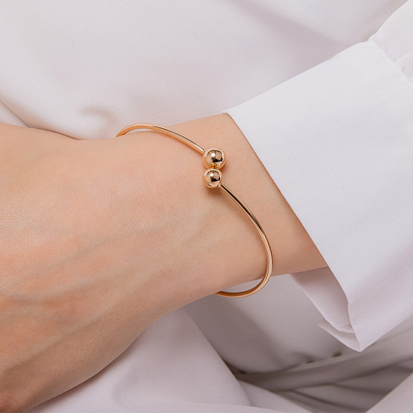 Браслет из красного золота (арт. 340076) – изображение 4