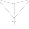 Колье из серебра с крестиком (арт. 7507/1962) – изображение 3