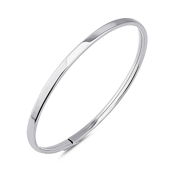 Серебряный жесткий браслет (арт. 7509/5139/3)