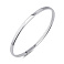 Серебряный жесткий браслет (арт. 7509/5139/3) – изображение 1