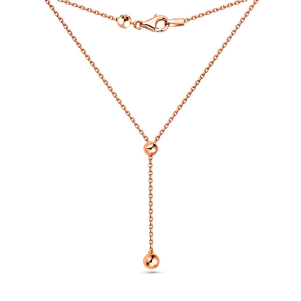 Золоте кольє Fly з регульованим розміром (арт. 352373/1) – зображення 2