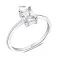 Серебряное кольцо с фианитами  (арт. 7501/5970) – изображение 2