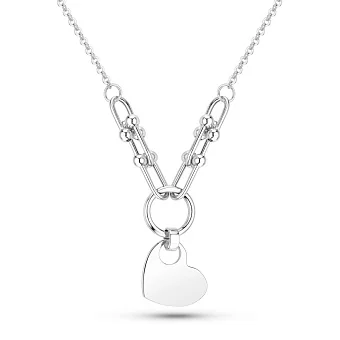 Золоте кольє Серце (арт. 352676б)