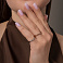 Золота каблучка з діамантом (арт. К011071) – зображення 2