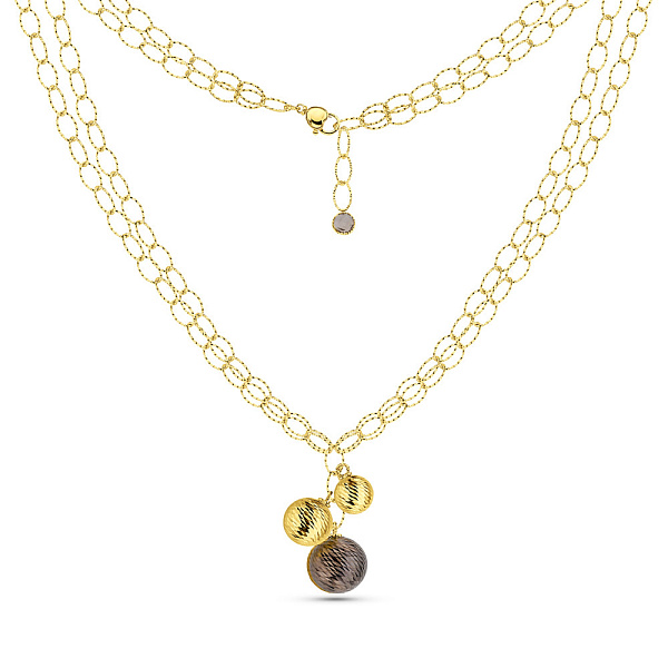 Колье Francelli из желтого золота (арт. 352702жкр) – изображение 1