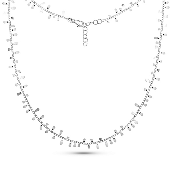 Колье из белого золота (арт. 352536б) – изображение 2