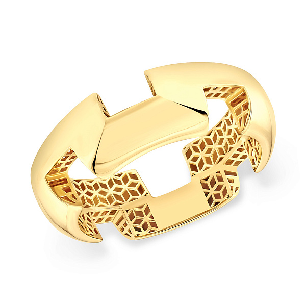 Кольцо из желтого золота без камней (арт. 155312ж) – изображение 1