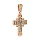 Золотой крестик с распятием (арт. 501683/35ч) – изображение 3