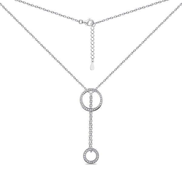 Колье из серебра с фианитами Trendy Style (арт. 7507/1834) – изображение 2