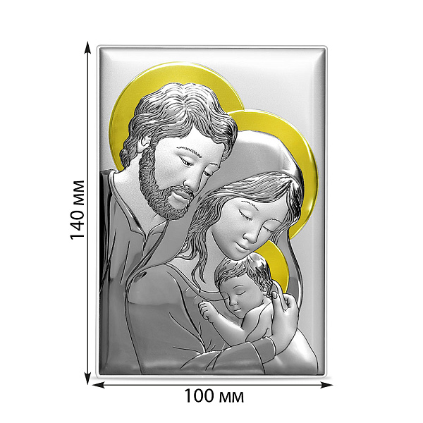 Икона Святое Семейство (арт. KP-2/025G/B) – изображение 2
