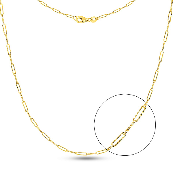 Кольє Francelli з жовтого золота (арт. 352535ж) – зображення 1