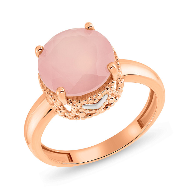 Золота каблучка з оніксом (арт. 140573ор) – зображення 1