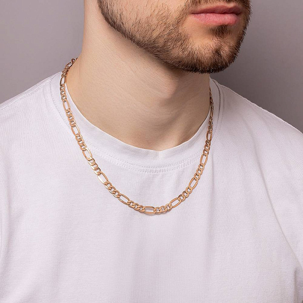 Цепочка из красного золота плетения Картье (арт. 306011) – изображение 3