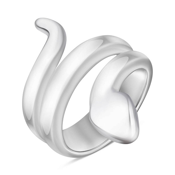 Серебряное кольцо Змея (арт. 7501/6868) – изображение 1