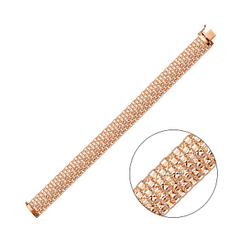 Браслет из красного золота (арт. 3261096)