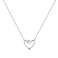 Серебряное колье Сердце (арт. 7507/2584) – изображение 1
