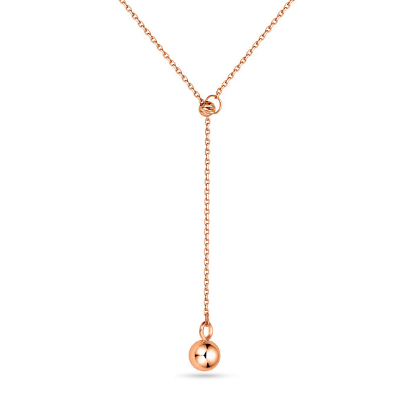 Колье Fly из красного золота с подвеской (арт. 352300) – изображение 1