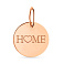 Патриотический золотой подвес "Home" (арт. 441199) – изображение 1
