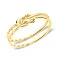 Золота каблучка Вузлик (арт. 140994ж) – зображення 1