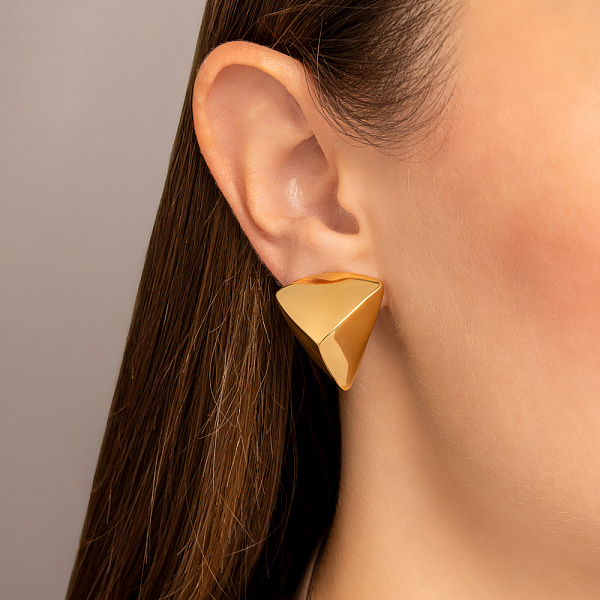 Сережки Francelli з жовтого золота (арт. е1091983ж) – зображення 2