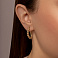 Серьги из желтого золота (арт. 1091644ж) – изображение 3