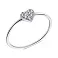 Серебряное кольцо Сердце с фианитами (арт. 7501/6802) – изображение 1