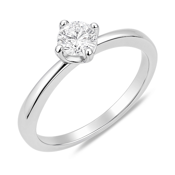 Серебряное кольцо с фианитом (арт. 7501/8828) – изображение 1