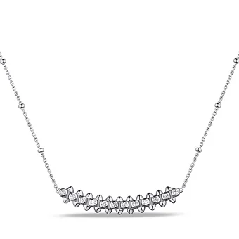 Колье из серебра Trendy Style с фианитами (арт. 7507/1996)