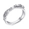 Серебряное кольцо с фианитами (арт. 7501/6874) – изображение 1