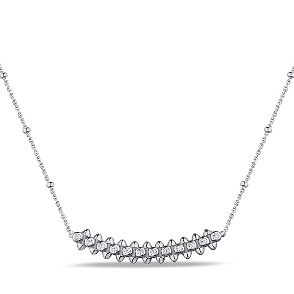 Колье из серебра Trendy Style с фианитами (арт. 7507/1996) – изображение 1