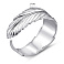 Серебряное кольцо Перо без камней (арт. 7901/277кю) – изображение 2