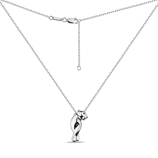 Колье из серебра Пантера (арт. 7507/1981аз) – изображение 2