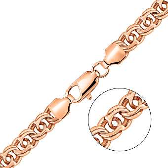 Фото Масивний золотий ланцюжок плетіння Бісмарк (арт. цр30205-110)