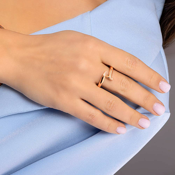 Золотое кольцо Гвоздь (арт. 156554) – изображение 2