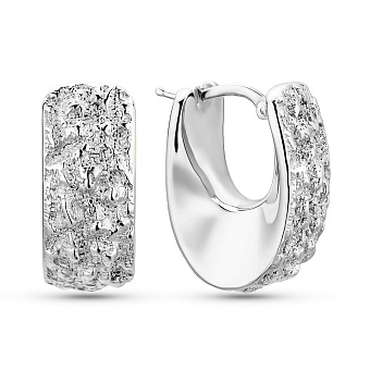 Серьги Francelli из белого золота (арт. е1091982б)