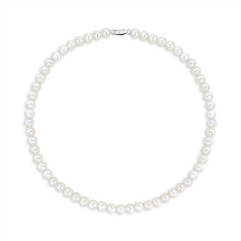 Бусы из жемчуга с застежкой из стали (арт. 9016/251жб)