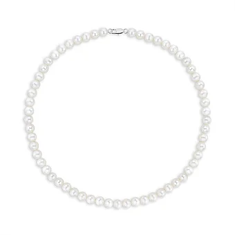 Намисто з перлин з стальним замком (арт. 9016/251жб)