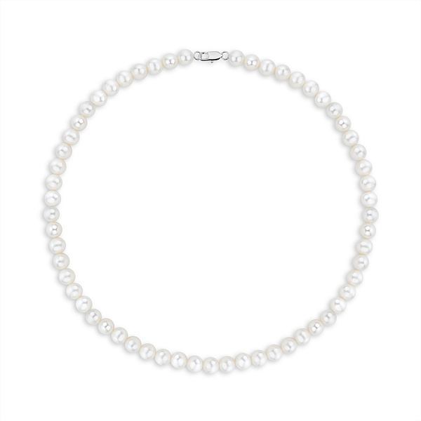 Бусы из жемчуга с застежкой из стали (арт. 9016/251жб) – изображение 1