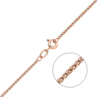 Фото Золотий ланцюжок плетіння Колосок фантазія (арт. ц3012901)