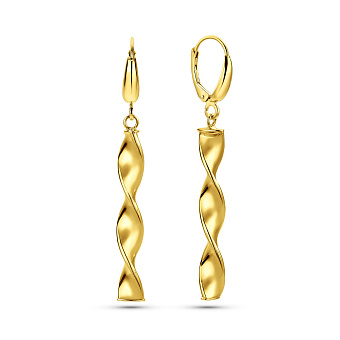 Сережки з жовтого золота (арт. 1091628ж)