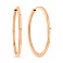 Золотые серьги-кольца (арт. 122103/35) – изображение 1